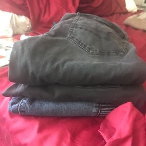 3-PAIRS OF DENIM